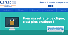 Tablet Screenshot of carsat-bfc.fr